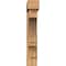 Ekena Millwork Balboa Block Smooth Bracket w/ Offset Brace, Western Red Cedar, 7 1/2"W x 36"D x 44"H BKT0806X36X44BOA05SWR - alternate 4